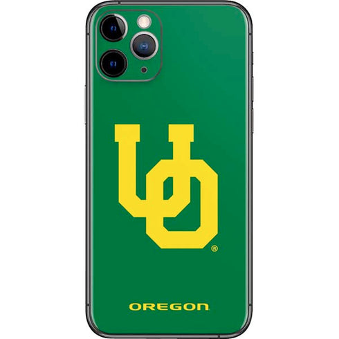 University of Oregon UO on Green iPhone 11 Pro Skin